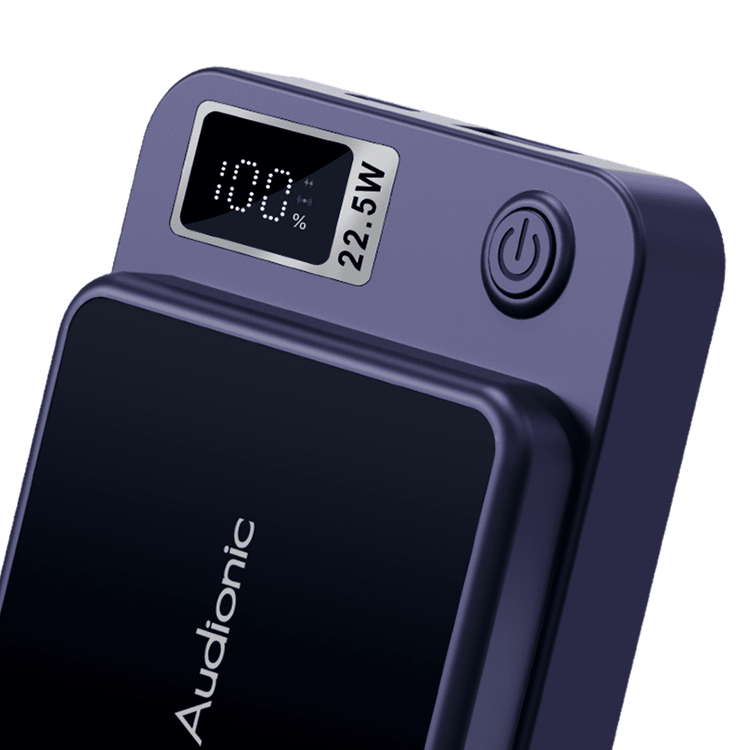 Magneto Wireless 10000 mAh Power Bank (Magnetic Battery Pack)