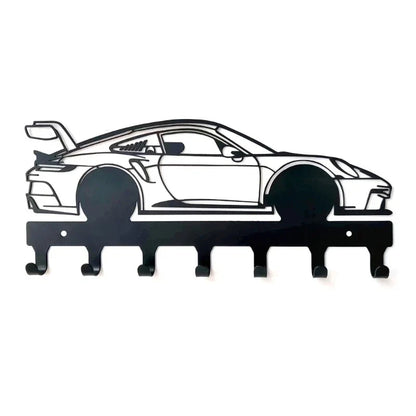 Metal Car Key Holder Wall Mount Key Rack for Home Decoration