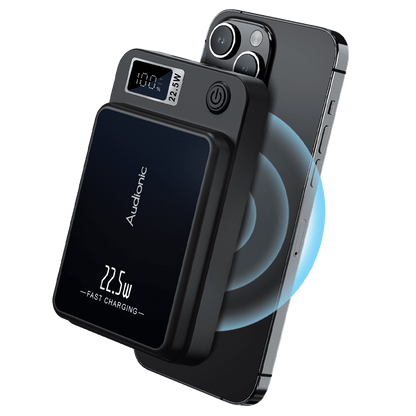 Magneto Wireless 10000 mAh Power Bank (Magnetic Battery Pack)